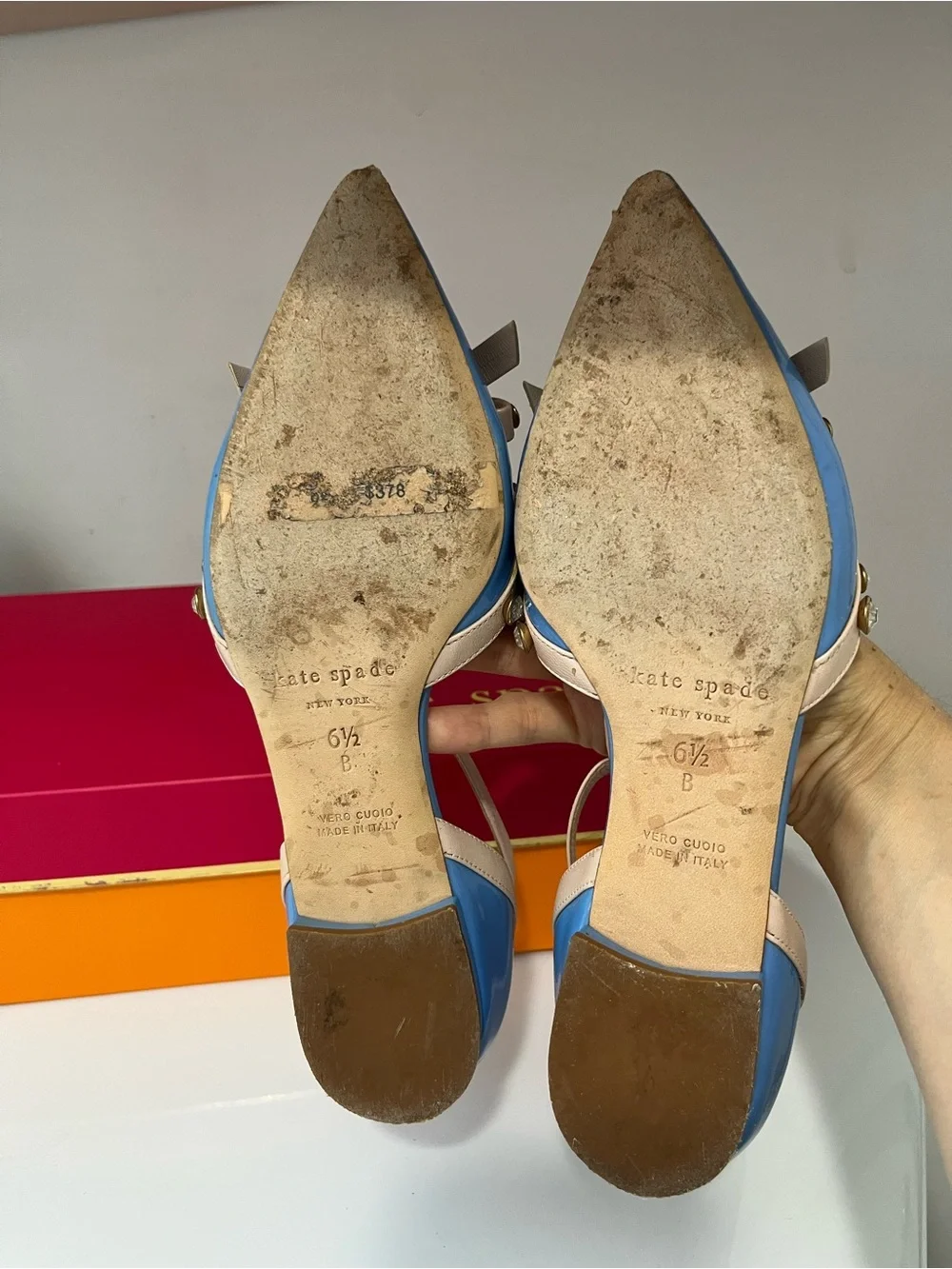 Kate Spade Becca Ballet Flats Sz 6.5M